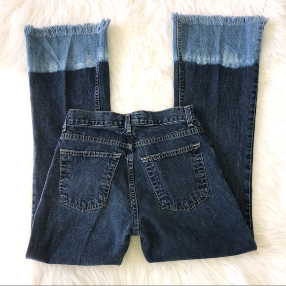 VTG old navy straight leg more like flare jeans . - Picture 3 of 8